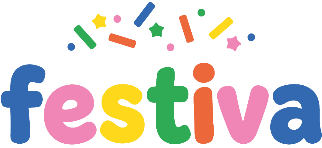 festiva cotillón logotipo