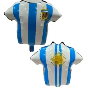 Globo Metalizado Camiseta De Argentina 55cm